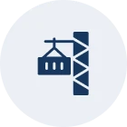 Construction crane graphic
